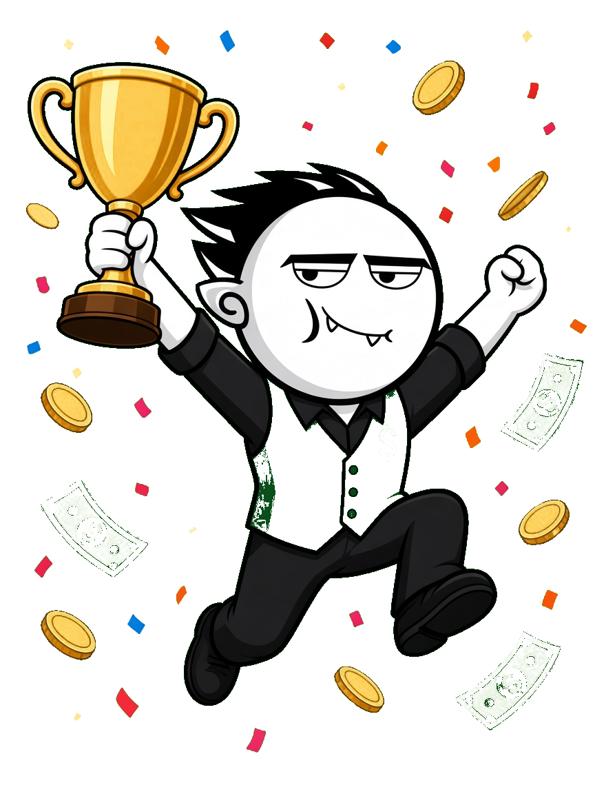 PickWin Casino Mascot